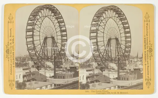 The Ferris Wheel, 1893. Creator: Henry Hamilton Bennett.