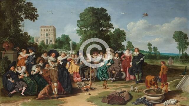 The Fête champêtre, 1627. Creator: Dirck Hals.