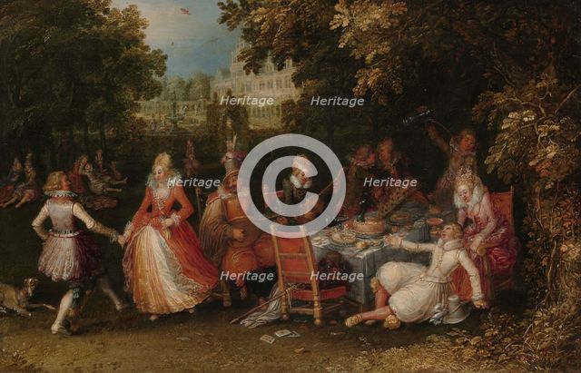 The Fête Champêtre, c.1610. Creator: David Vinckboons.