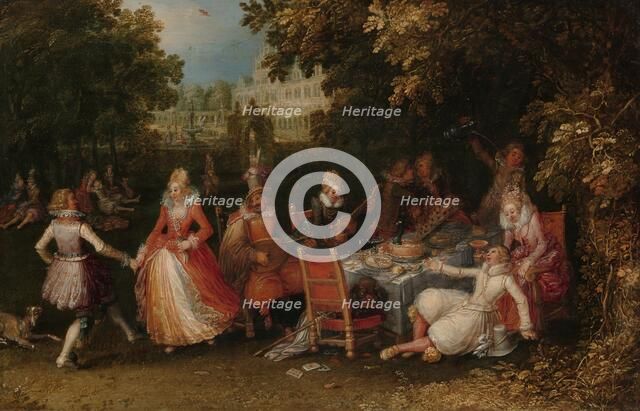 The Fête Champêtre, c.1610. Creator: David Vinckboons.