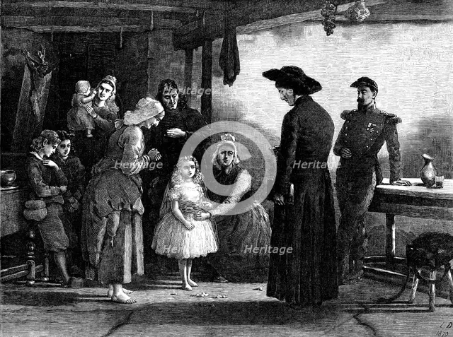 The "Fete de la Vierge", by Laurence Duncan, 1871. Creator: Unknown.