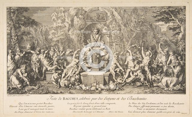 The Fête of Bacchus.n.d. Creator: Claude Gillot.