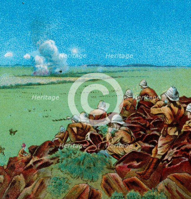 'The Fight at Paardeberg', 1900 . Artist: Unknown.