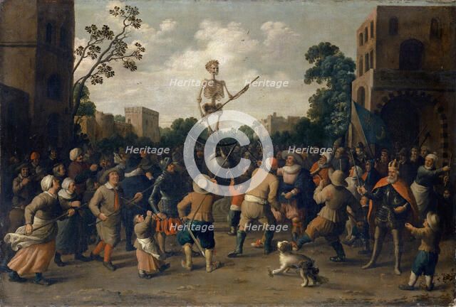 The Fight Against Death , 1625. Creator: Droochsloot, Jost Cornelisz (1586-1666).