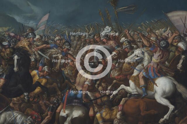 The Fight between Scipio Africanus and Hannibal, c. 1616-1618. Artist: Cesari, Bernardino (1565-1621)