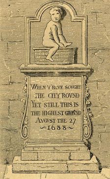 The Figure in Panyer Alley 1897. Creator: Unknown