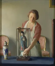 The Figurine, 1921. Creator: William McGregor Paxton