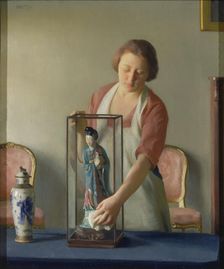 The Figurine, 1921. Creator: William McGregor Paxton