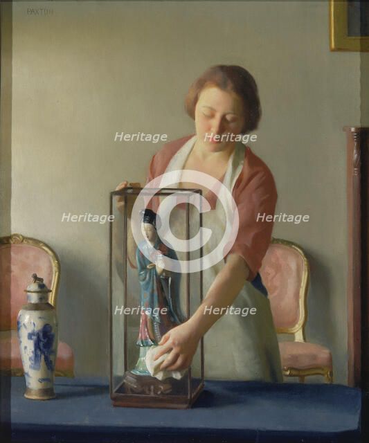 The Figurine, 1921. Creator: William McGregor Paxton.
