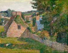 The Field of Derout-Lollichon, 1886. Creator: Paul Gauguin