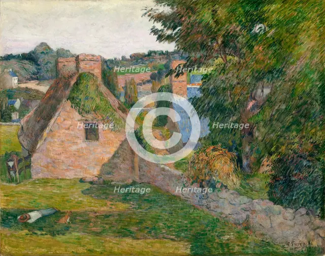 The Field of Derout-Lollichon, 1886. Creator: Paul Gauguin.