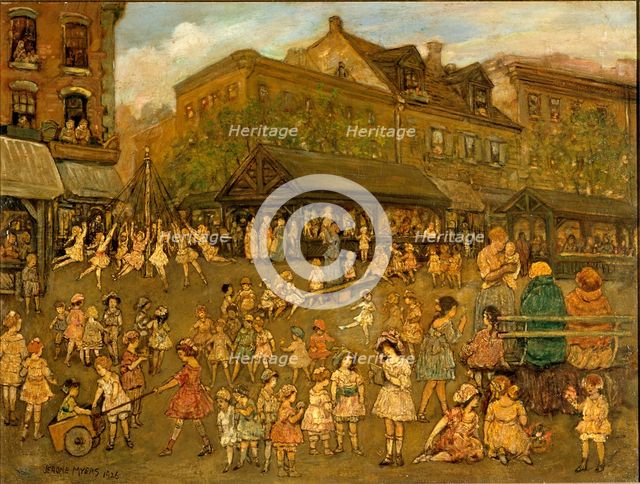 The Field of Joy, 1920. Creator: Jerome Myers.