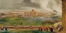 The field fair on the outer castle square on April 13, 1826, (1826). Creator: Peter Fendi