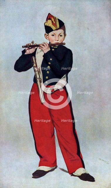 'The Fifer', 1866.Artist: Edouard Manet