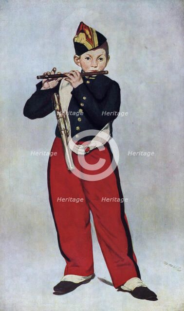 'The Fifer', 1866.Artist: Edouard Manet