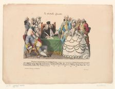 The fifteenth century resurrected, 1820-1830. Creator: Anon