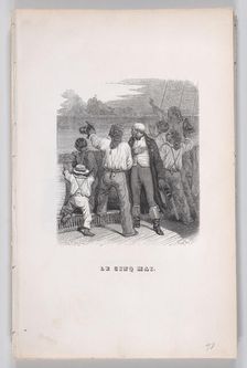 The Fifth of May from The Complete Works of Béranger, 1836.. Creators: Auguste Raffet, Louis-Henri Brevière, Cesar-Auguste Hebert