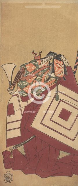 The Fifth Ichikawa Danjuro as Kisou Takiguchi, 12th month, 1770. Creator: Shunsho.