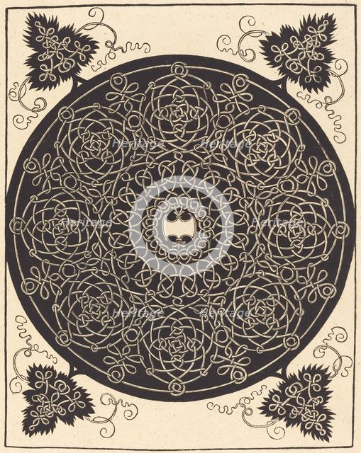 The Fifth Knot (with a six-pointed white shield), probably 1506/1507. Creator: Albrecht Durer.