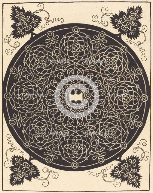 The Fifth Knot (with a six-pointed white shield), probably 1506/1507. Creator: Albrecht Durer.