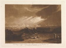 The Fifth Plague of Egypt (Liber Studiorum, part III, plate 16), June 10, 1808. Creator: JMW Turner