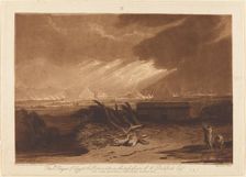 The Fifth Plague of Egypt, published 1808. Creator: JMW Turner