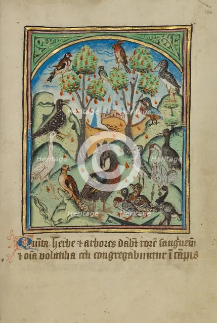 The Fifth Sign before the Day of Judgment; Illustrated Vita Christi..., about 1480-1490. Creator: Unknown.