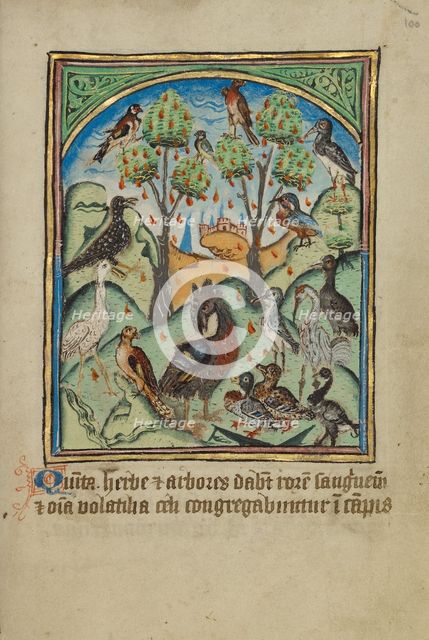 The Fifth Sign before the Day of Judgment; Illustrated Vita Christi..., about 1480-1490. Creator: Unknown.