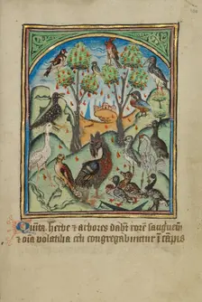 The Fifth Sign before the Day of Judgment; Illustrated Vita Christi..., about 1480-1490. Creator: Unknown