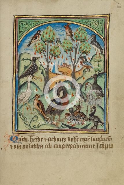 The Fifth Sign before the Day of Judgment; Illustrated Vita Christi..., about 1480-1490. Creator: Unknown.