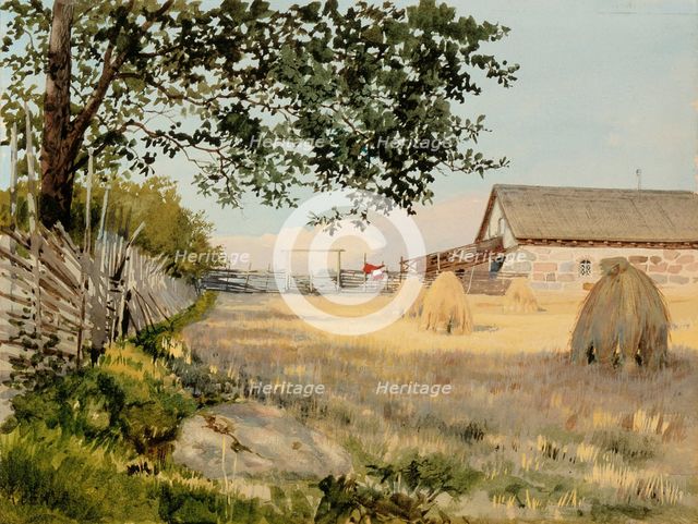 The Finnish Landscape, 1891. Creator: Albert Nikolajevitsch Benois.