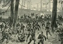 The Final Attack at the Spingawi Khotal (1901). Creator: William Heysham Overend