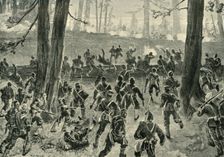 The Final Attack at the Spingawi Khotal (1901). Creator: William Heysham Overend