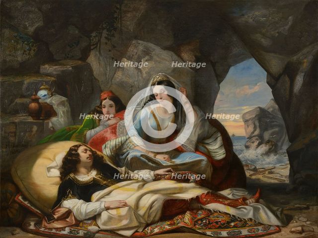 The Finding of Don Juan by Haidee.