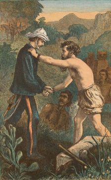 The Finding of Hamilton at Lucknow, c1910