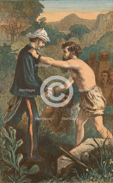 The Finding of Hamilton at Lucknow, c1910. Artist: Unknown