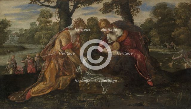 The Finding of Moses, 1560s?. Creator: Jacopo Tintoretto.