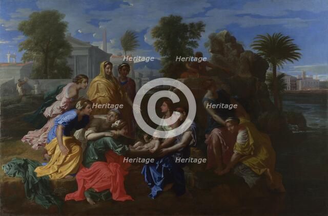 The Finding of Moses, 1651. Artist: Poussin, Nicolas (1594-1665)