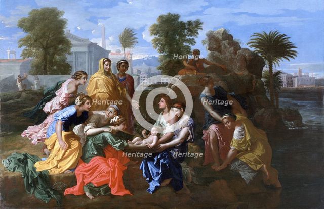 'The finding of Moses', 1651. Creator: Nicolas Poussin.