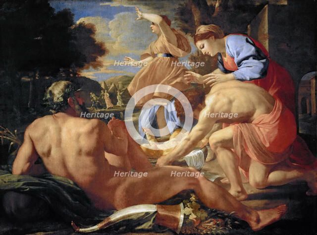 The Finding of Moses, 1624. Creator: Poussin, Nicolas (1594-1665).