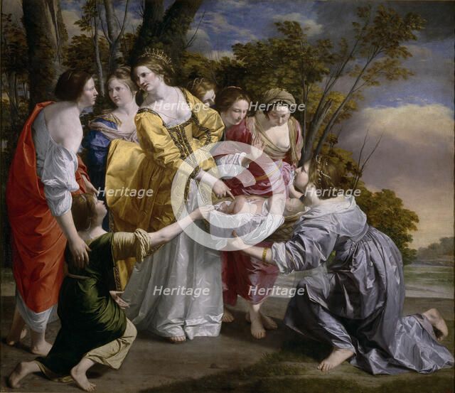 The Finding of Moses, 1633. Artist: Gentileschi, Orazio (1563-1638)