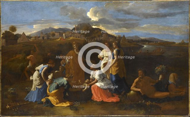 The Finding of Moses.