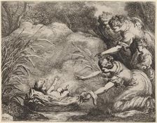 The Finding of Moses. Creator: Bartolomeo Biscaino