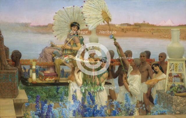 The Finding of Moses. Artist: Alma-Tadema, Sir Lawrence (1836-1912)