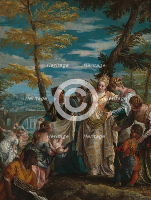 The Finding of Moses, c. 1581/1582. Creator: Paolo Veronese.