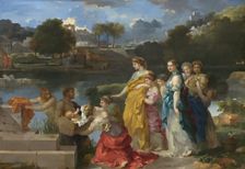 The Finding of Moses, c. 1655/1660. Creator: Sébastien Bourdon