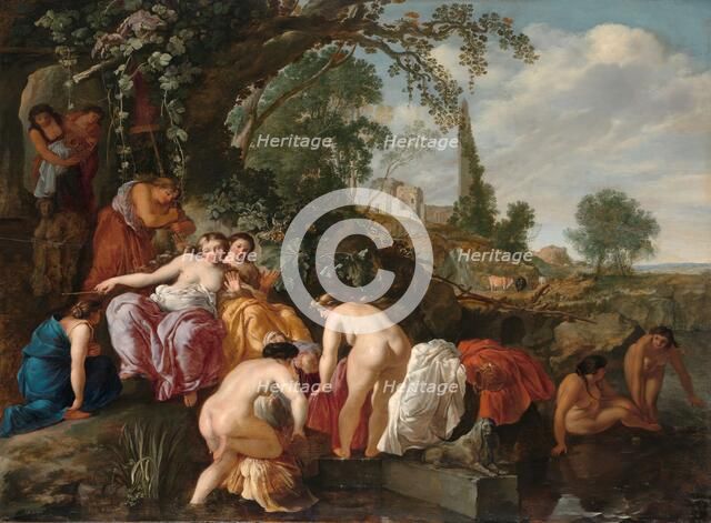 The Finding of Moses, c.1625-c.1627. Creator: Moses van Wtenbrouck.