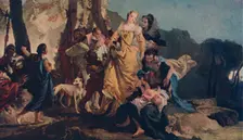 The Finding of Moses c1730. Artist: Giovanni Battista Tiepolo