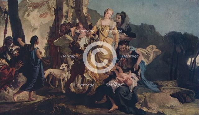 'The Finding of Moses', c1730. Artist: Giovanni Battista Tiepolo.