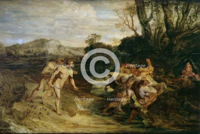 The Finding of Romulus and Remus, probably 1605. Creator: Unknown.